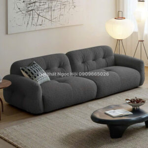 Sofa Bọc Nỉ Cao Cấp - Kiểu Dáng Hiện Đại, Êm Ái & Sang Trọng