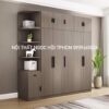 Tủ Quần Áo Gỗ Công Nghiệp 5 Cánh Hiện Đại Kèm Kệ Góc Trang Trí Tiện Lợi