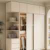 Tủ quần áo cánh trượt hiện đại – Thiết kế tối giản, tiện dụng và sang trọng