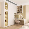 Tủ quần áo kết hợp bàn trang điểm cao cấp – Phong cách sang trọng, tinh tế cho phòng ngủ hiện đại